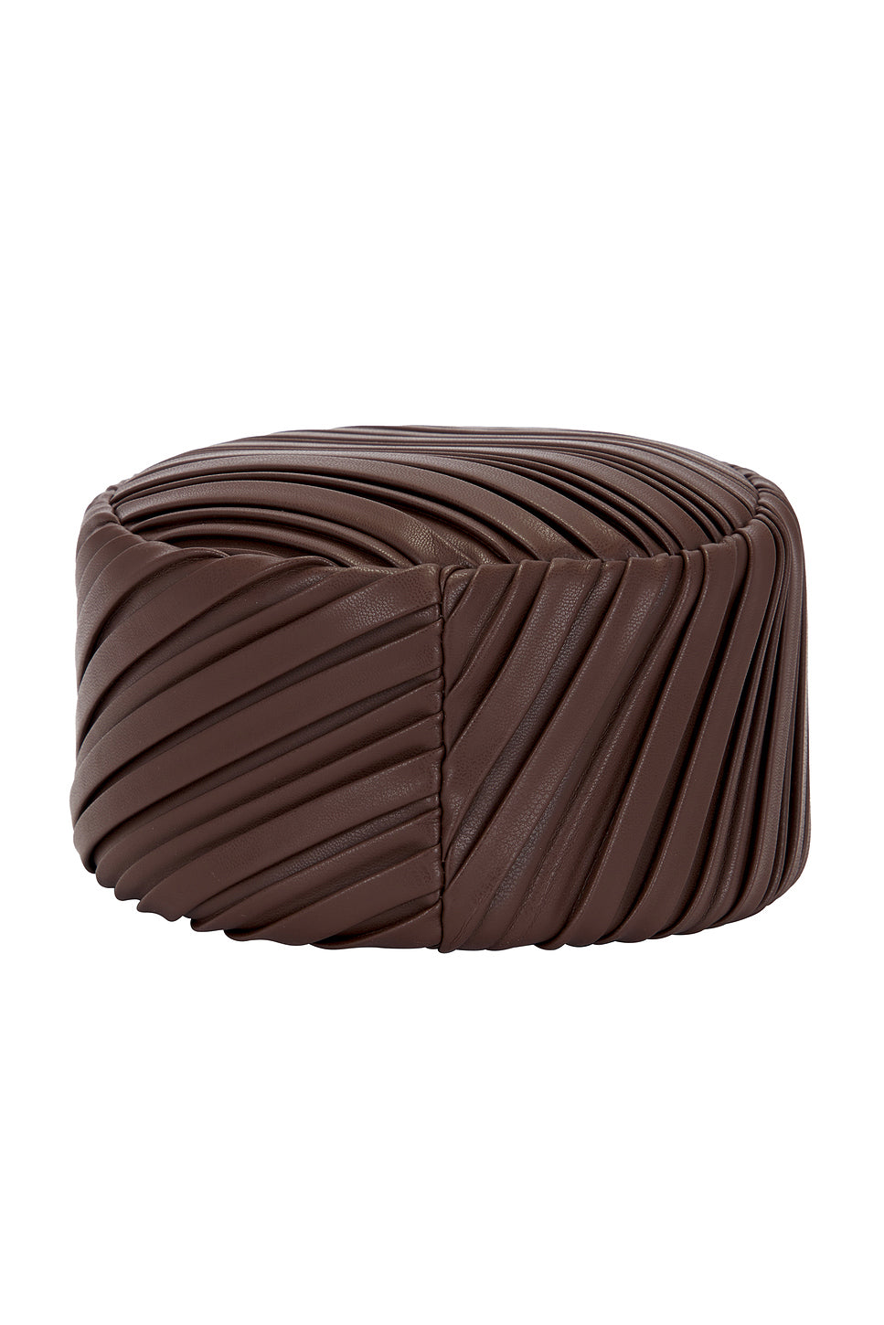 Pleated Pillbox Hat