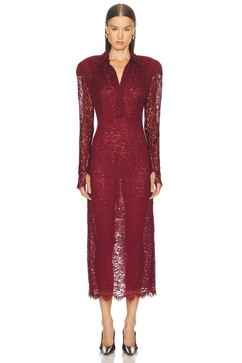 Lace Long Dress