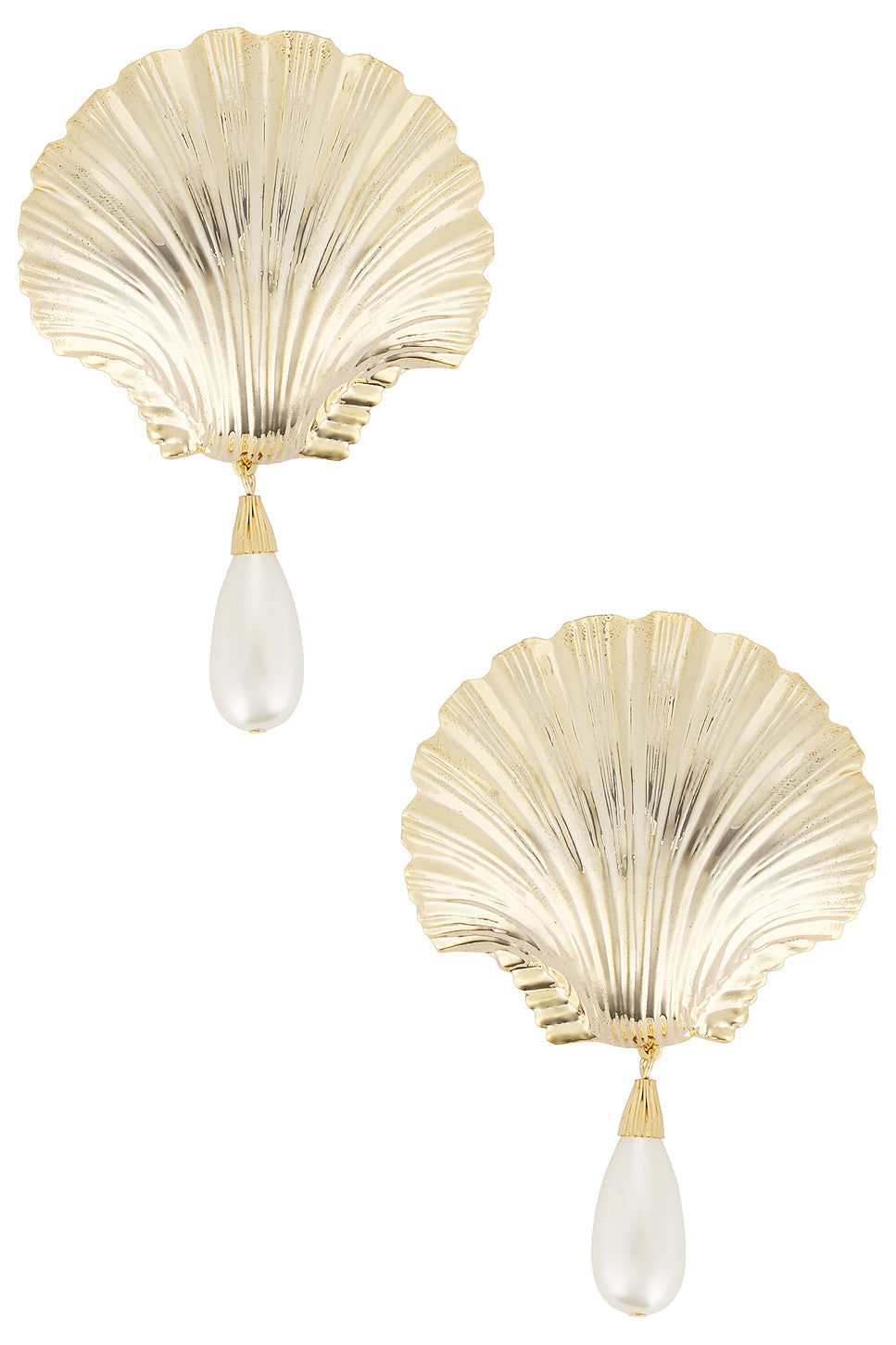 Oversized Shell Brooch