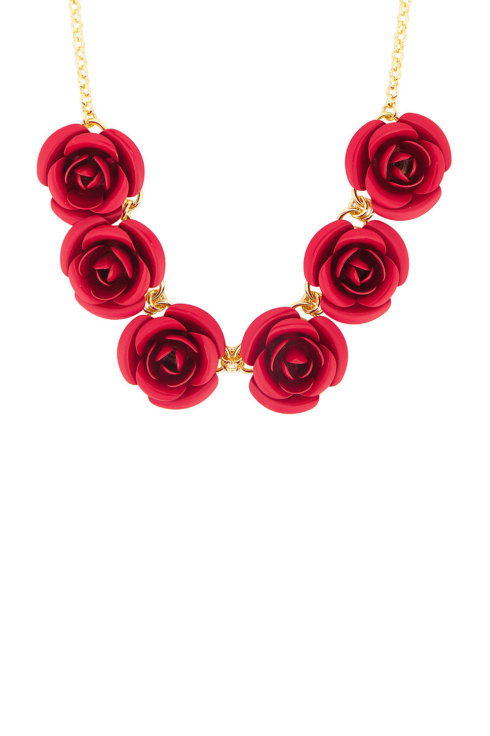 Oversized Roses Necklace