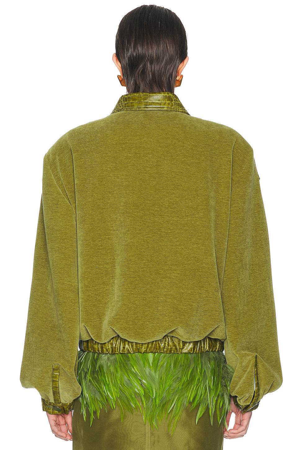 Crop Bomber Jacket