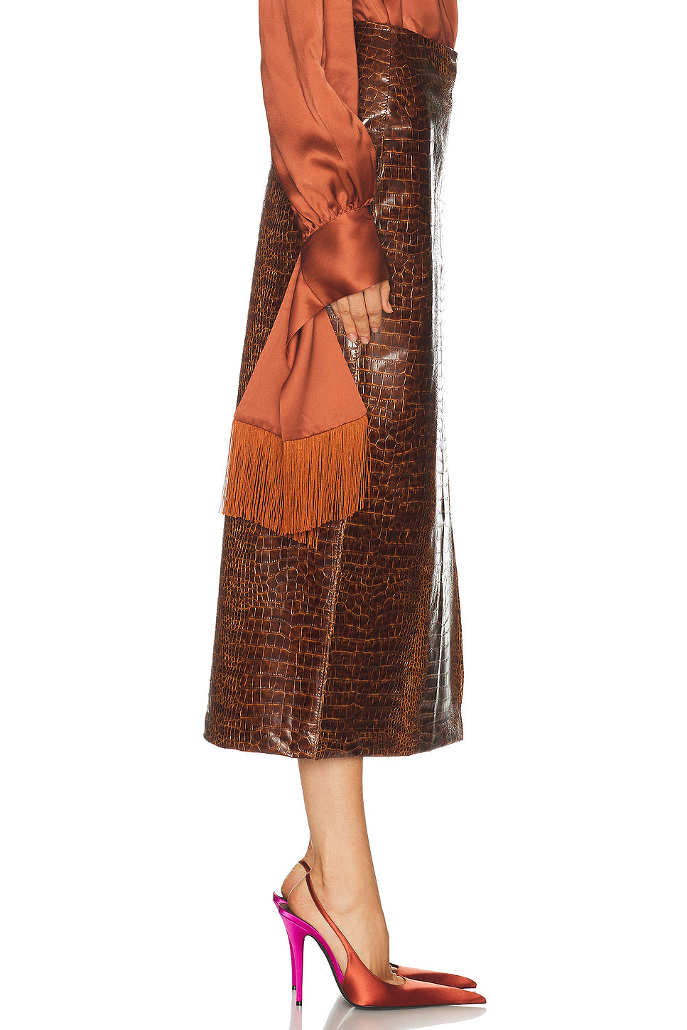 Wrap Maxi Skirt