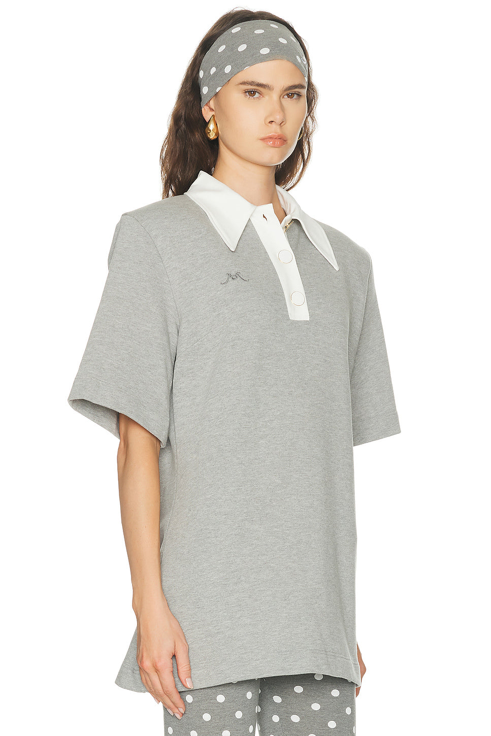 Oversized Polo Top