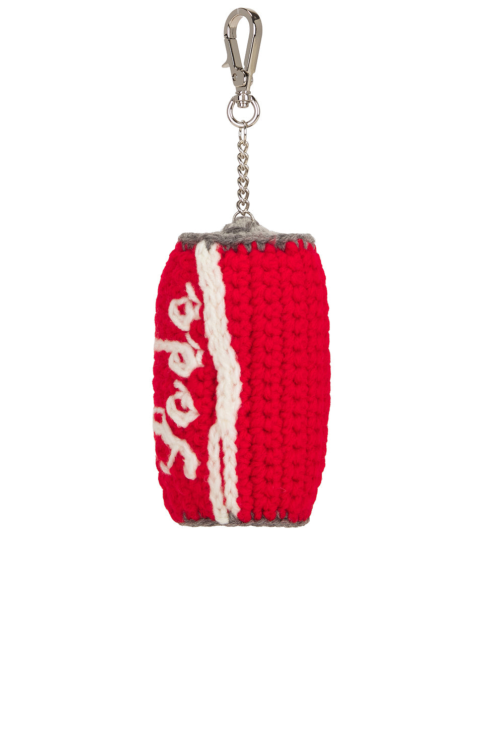 Hand Knitting Soda Can Key Ring