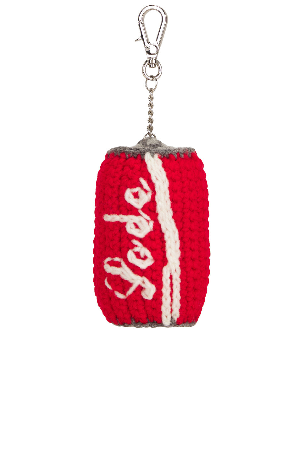 Hand Knitting Soda Can Key Ring