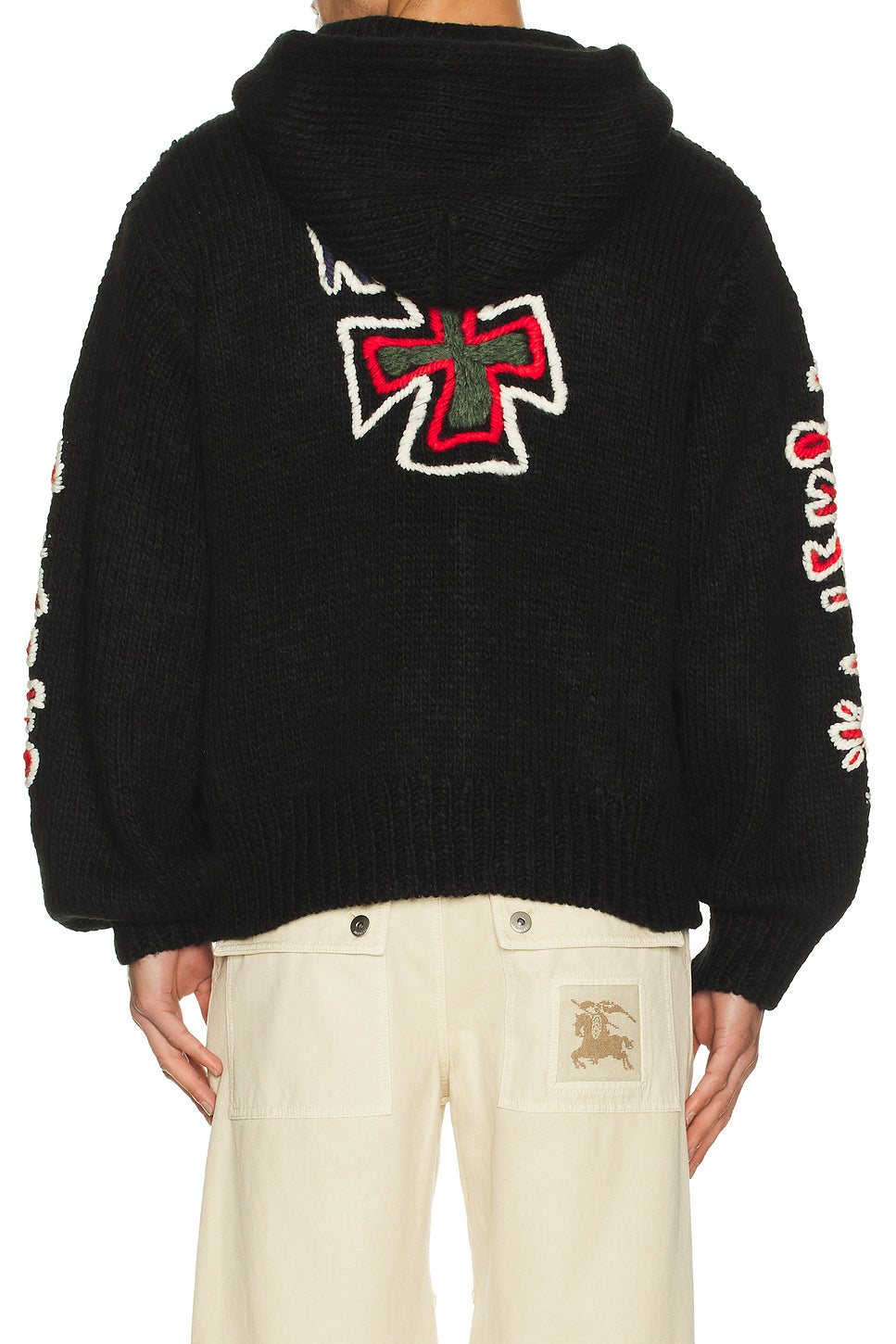 Hand Kinitted Sk8 Zip Hoodie