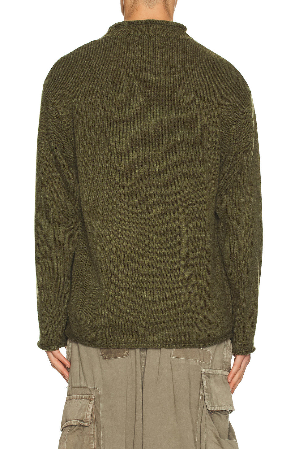 Knitted Roll Neck Sweater