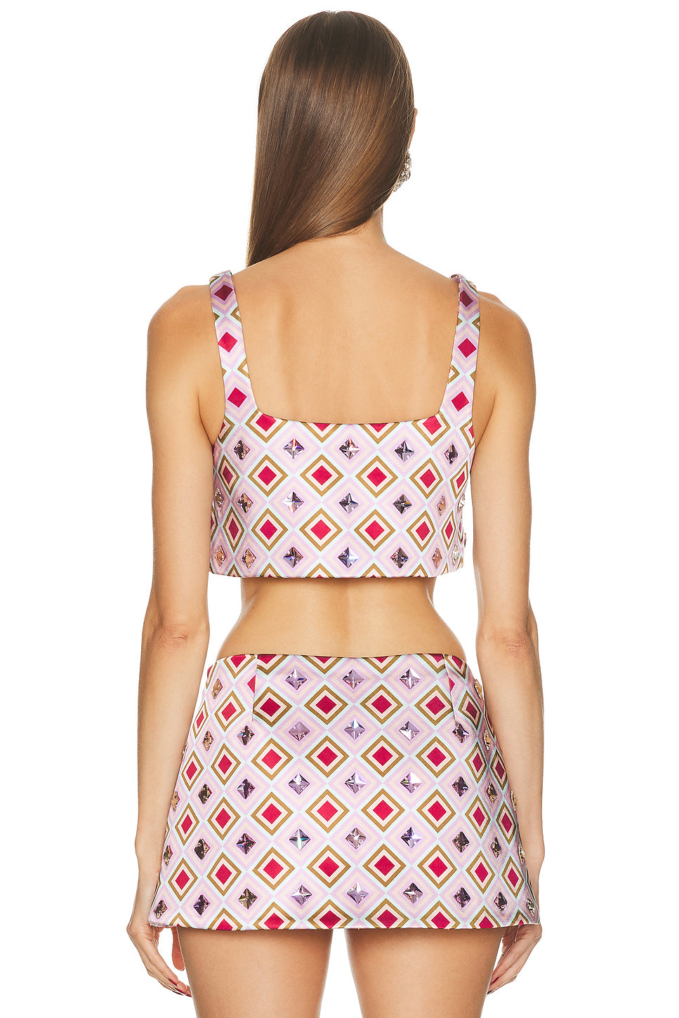 Thalisa Top in Lavende & Geo Tile