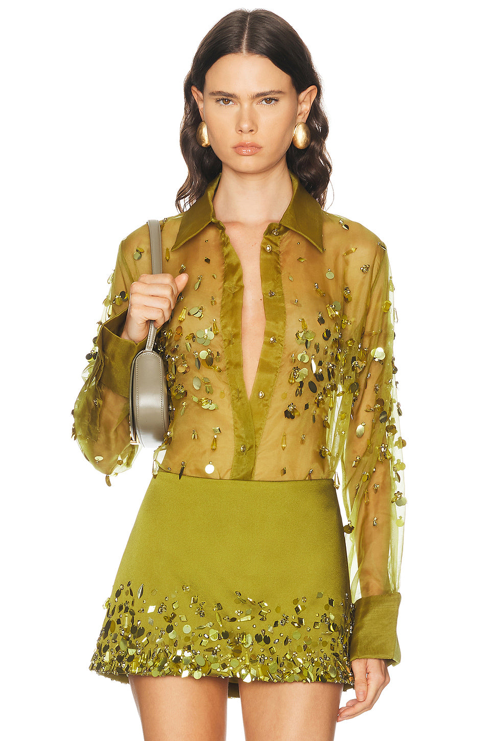 Quilly Embroidered Blouse