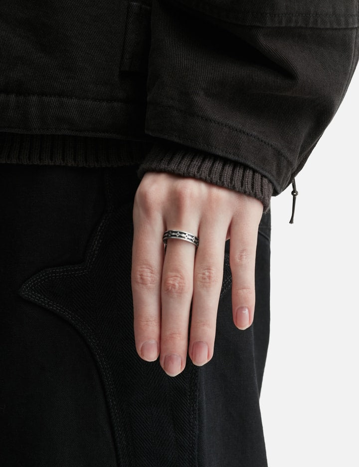 925 Silver Ring 005 - Star