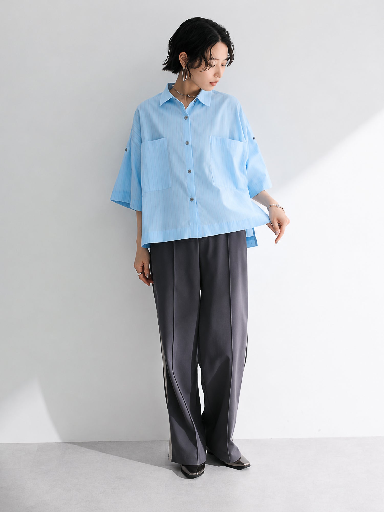 Rizuka Oversized Shirt