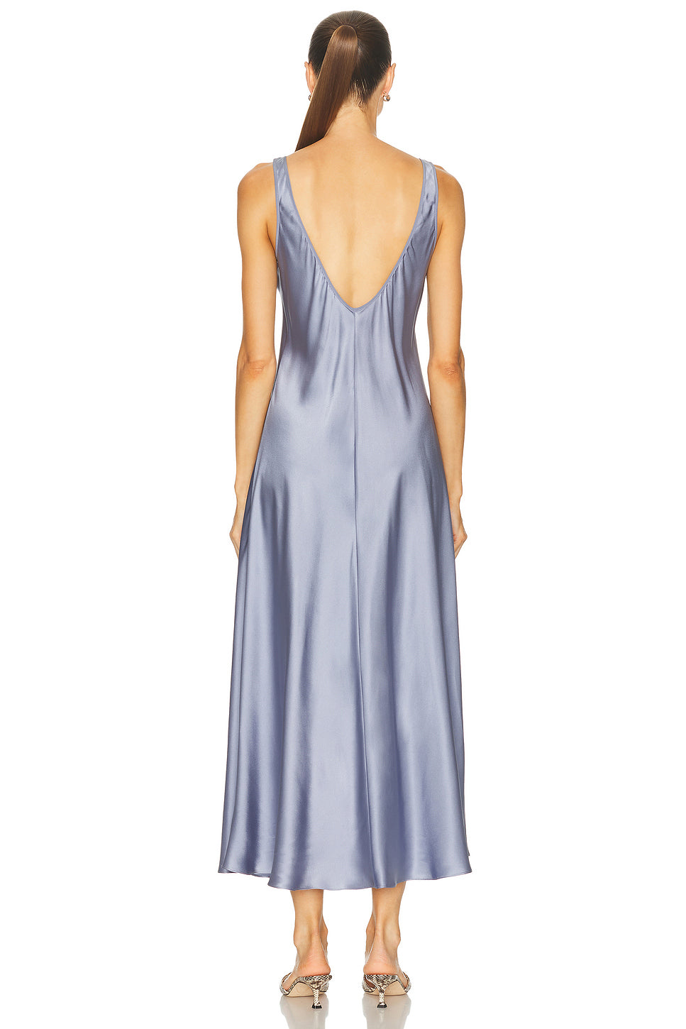 Martine Scoop Neck Low Back Dress