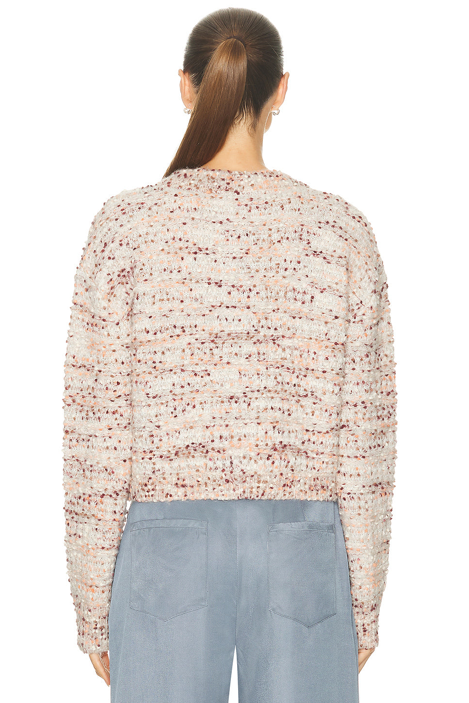 Helena B Cropped Double Pocket Cardigan