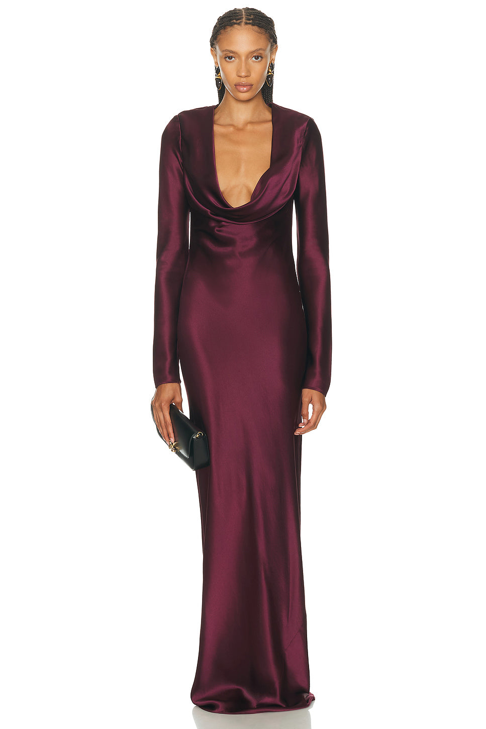Anna Cowl Evening Dress