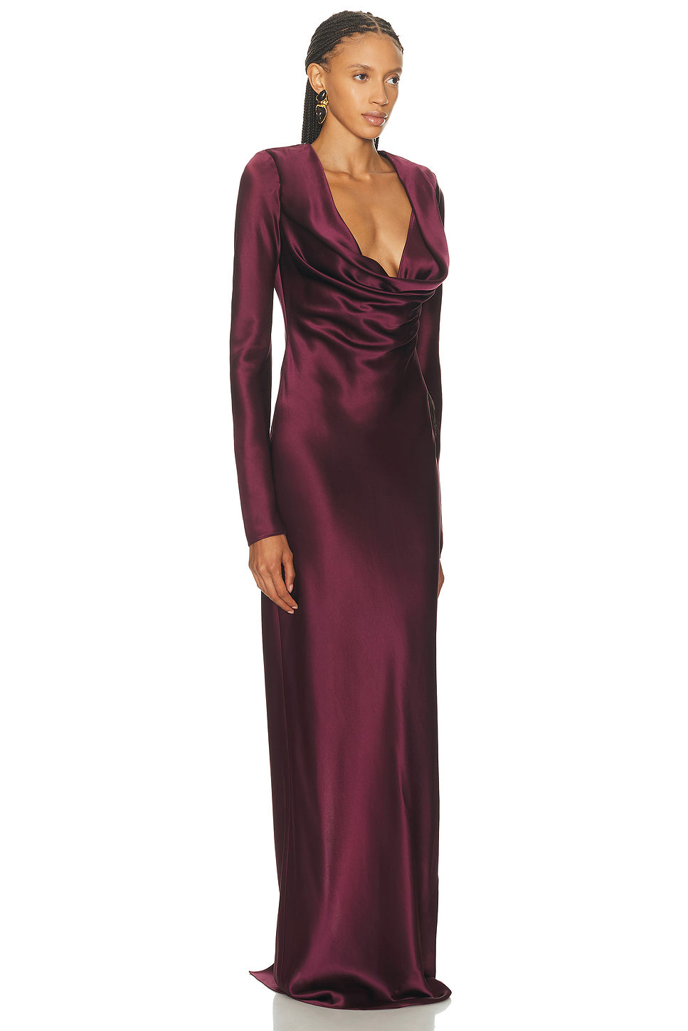 Anna Cowl Evening Dress