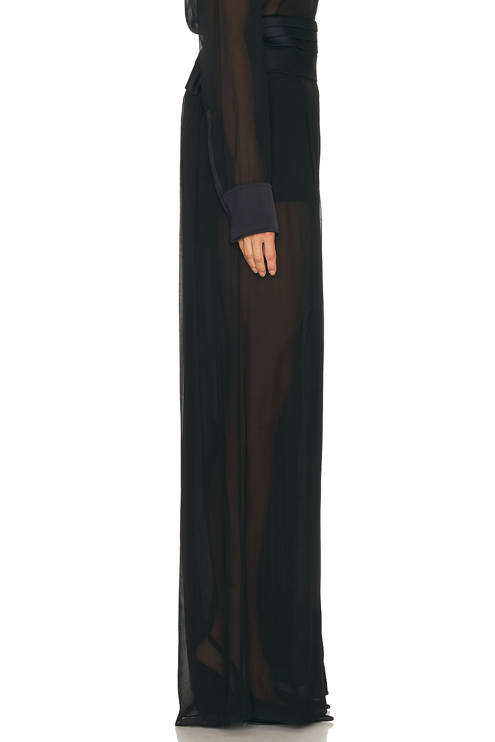 Tuxedo Palazzo Pant