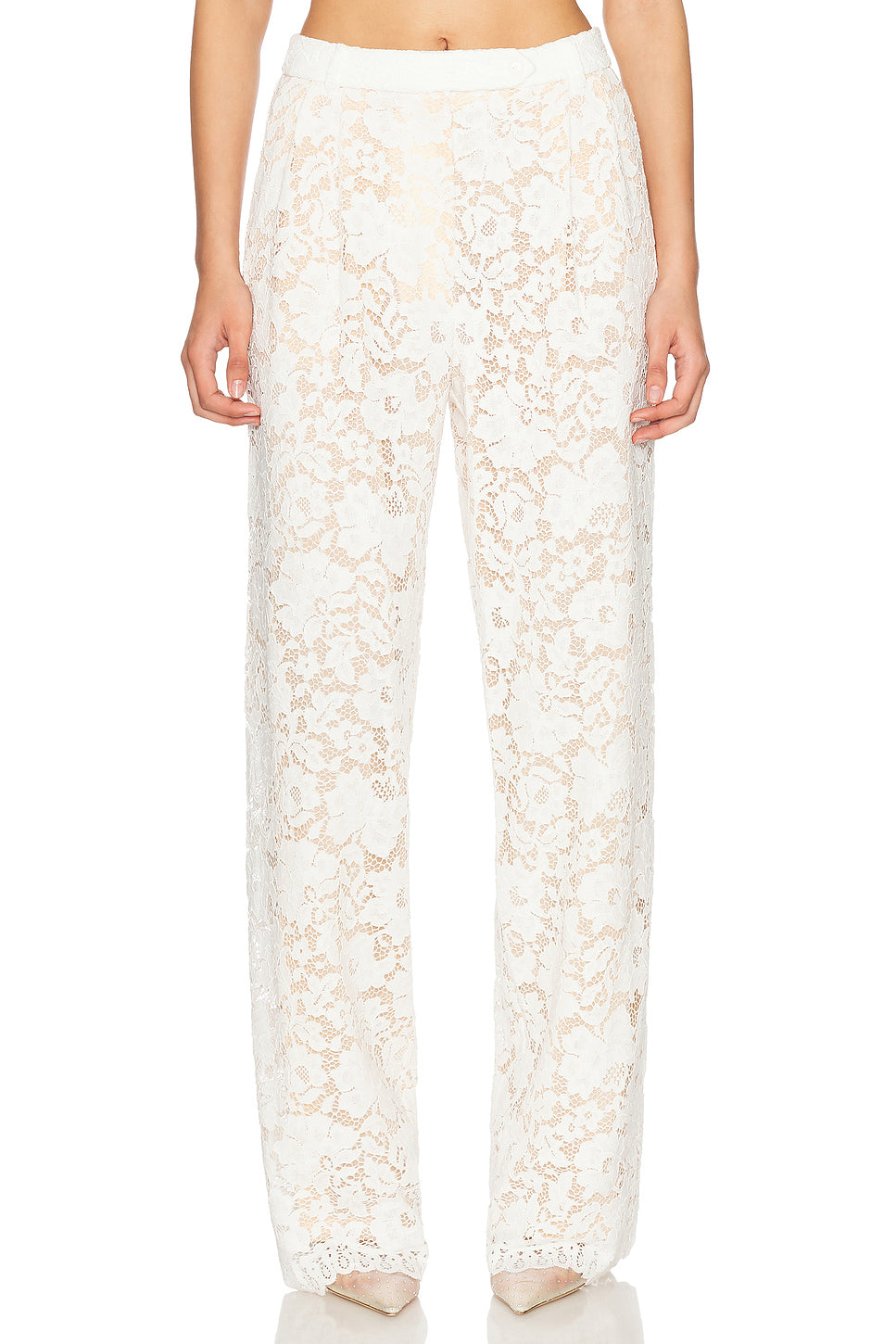 Estelle Lace Pintuck Pant