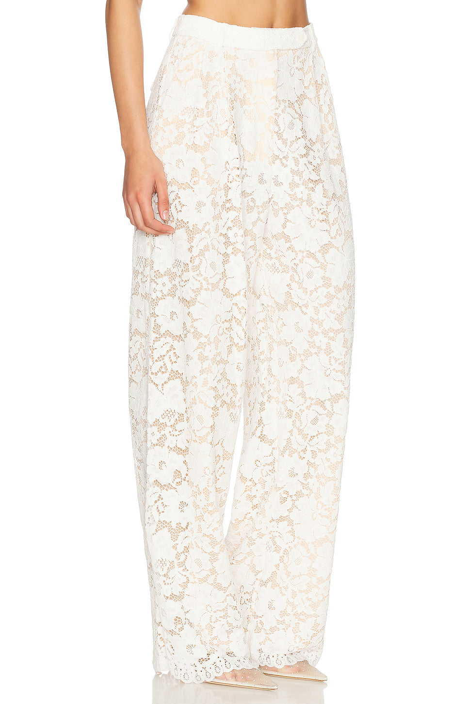 Estelle Lace Pintuck Pant