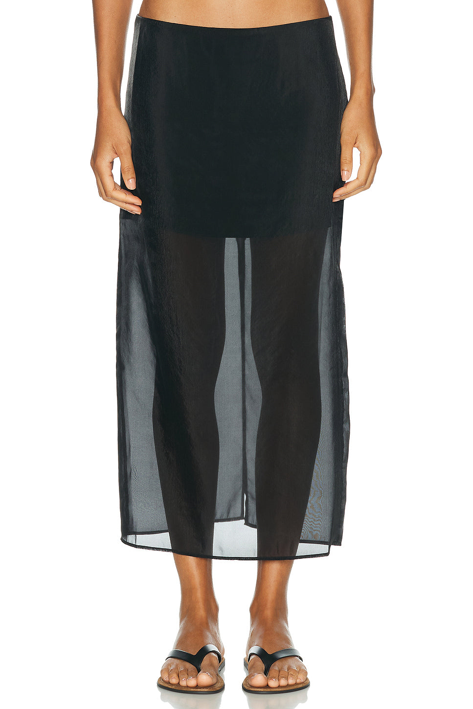 Cove Silk Skirt