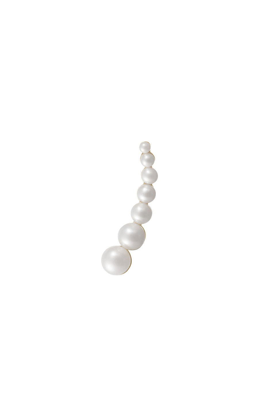 Croissant Japonaise Single Earring