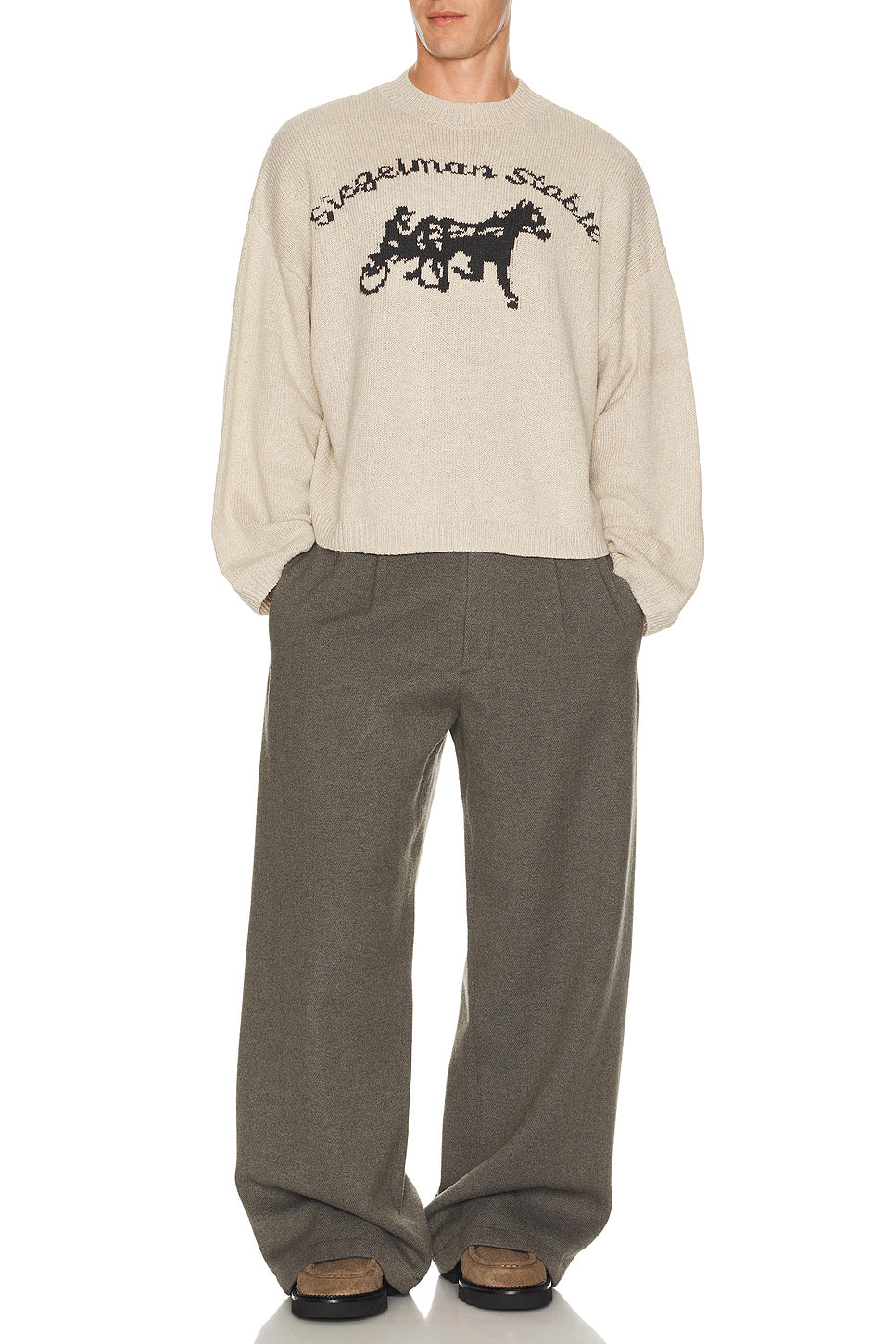 Logo Knit Sweater