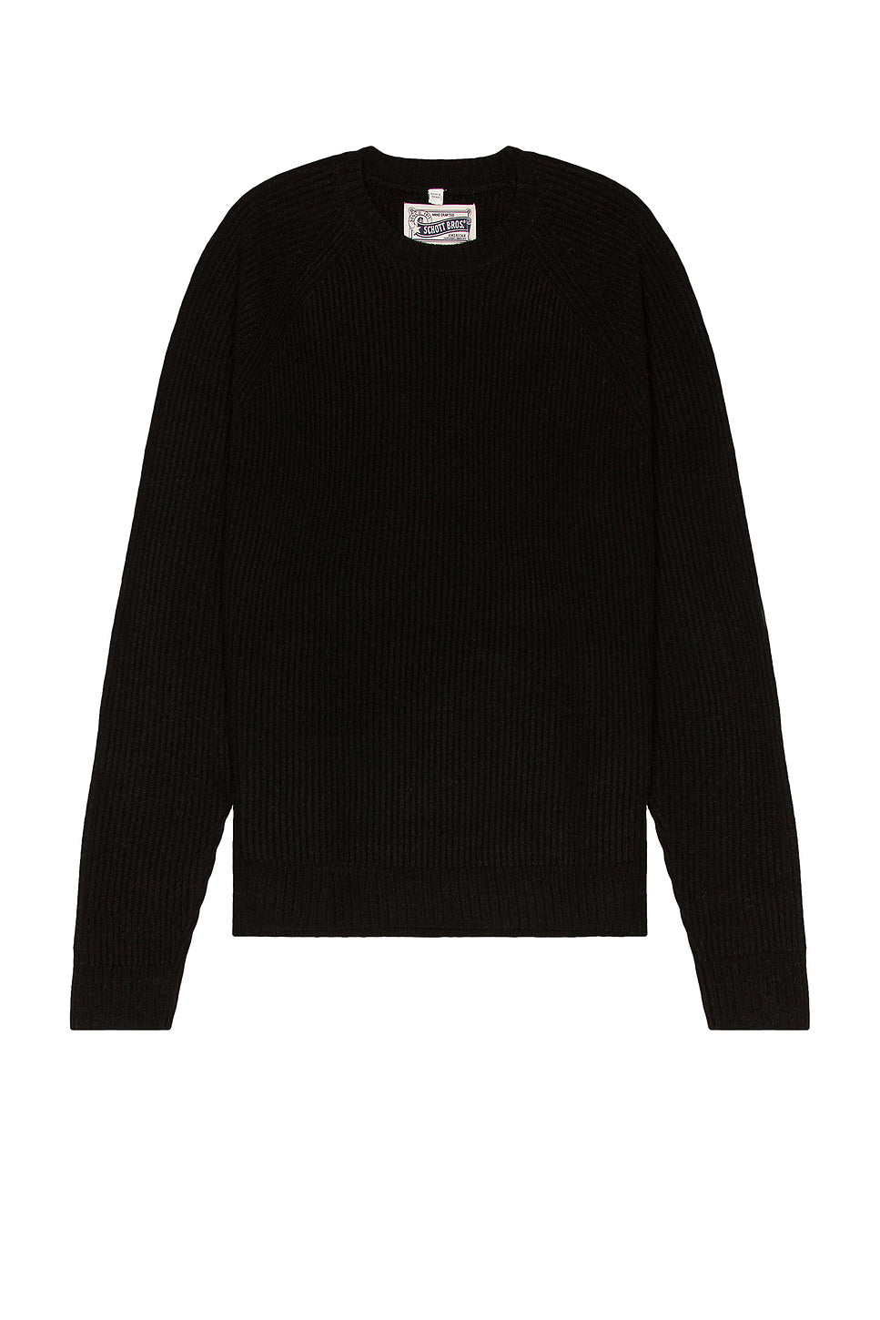 Ribbed Wool Crewneck Sweater