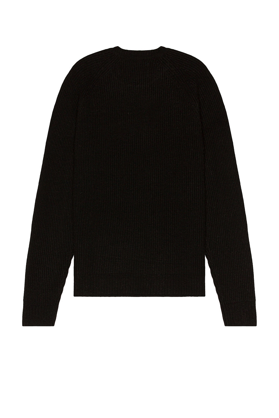 Ribbed Wool Crewneck Sweater