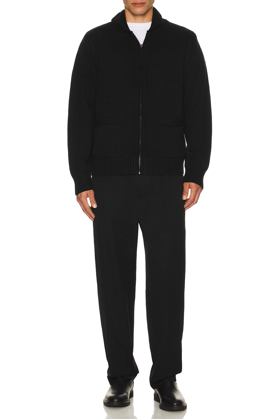 Zip Front Sweater