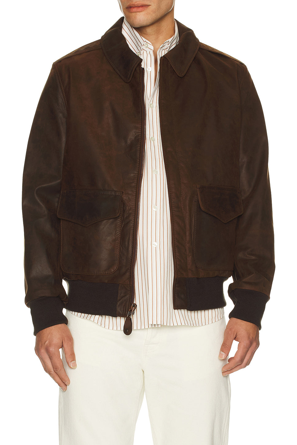 Lightweight Cowhide A-2 Jacket