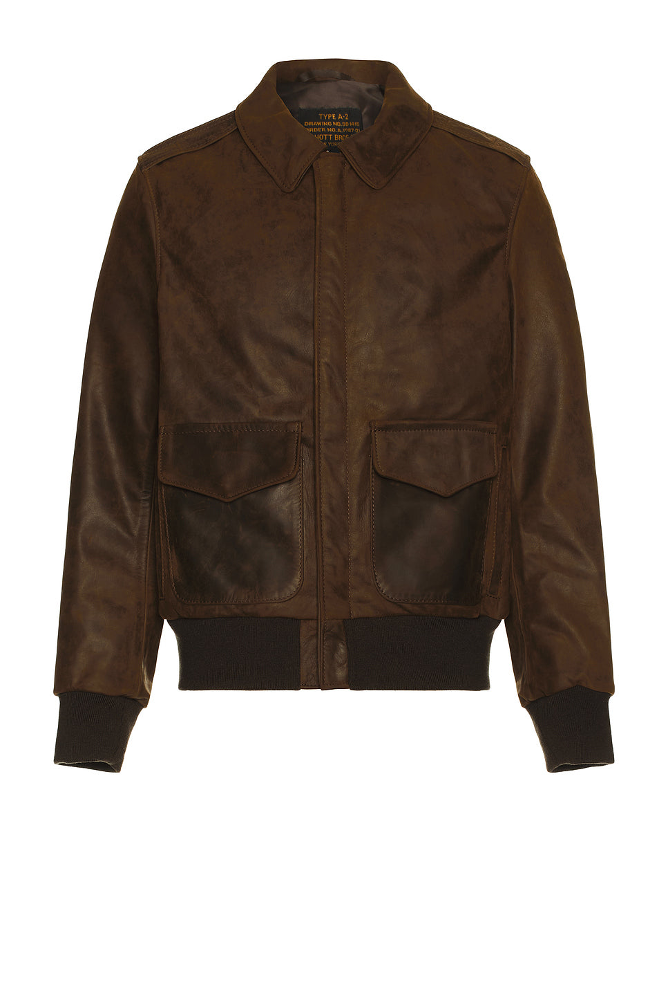 Lightweight Cowhide A-2 Jacket