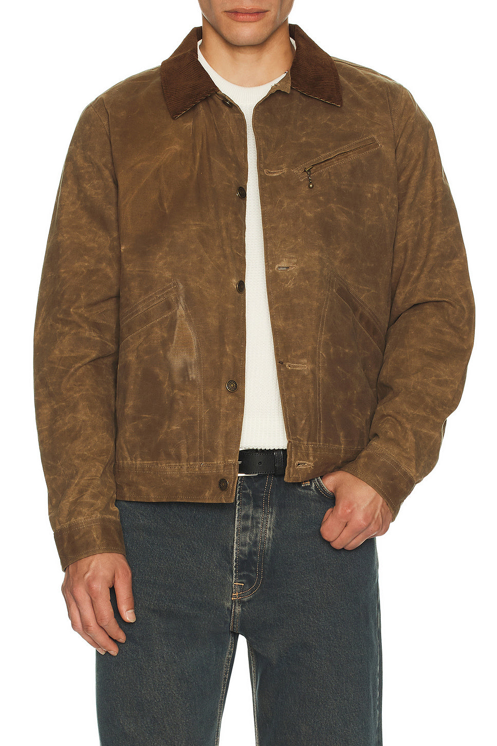 Waxed Cotton Mechanic Jacket