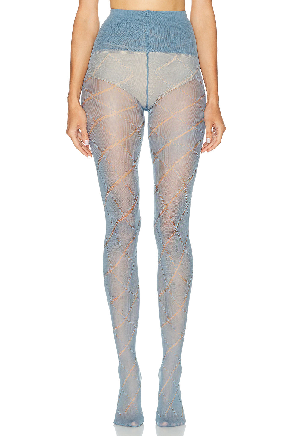 Kitty Romb Pointelle Tights