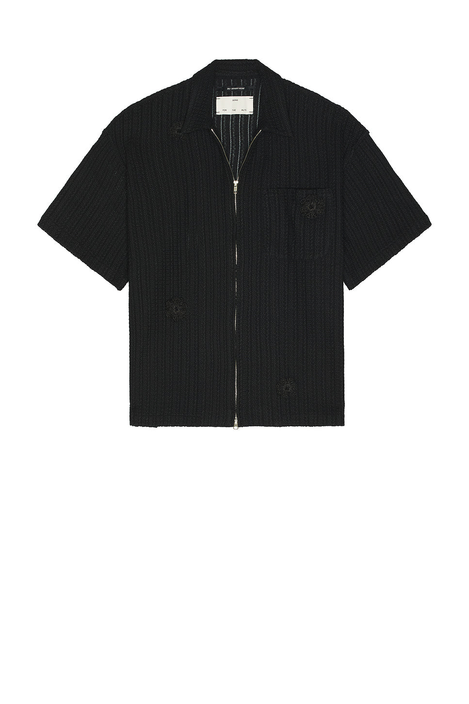Daisy Zip Up Gym Shirt