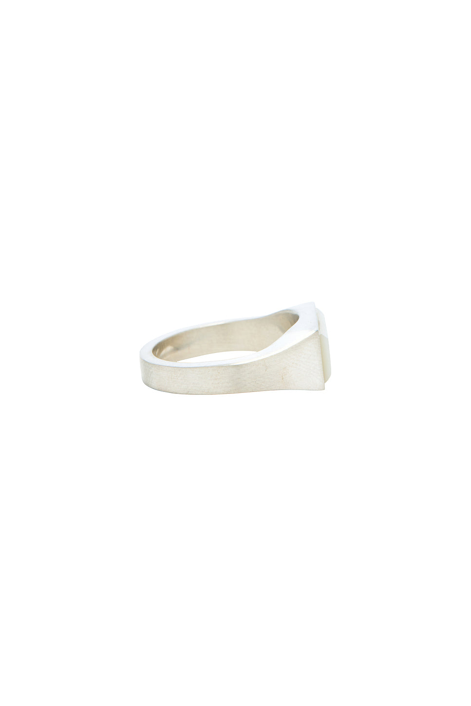 Mother Of Pearl Rectangle Ring