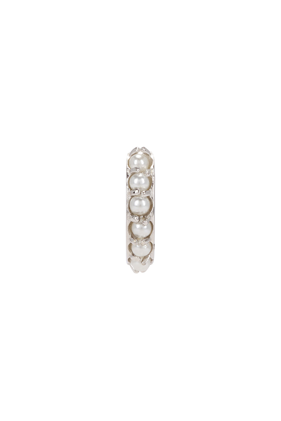 Pearl Hoop Earring