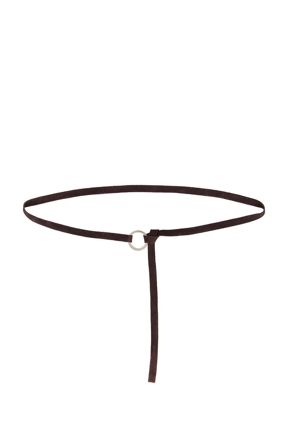 Suede Tie Belt