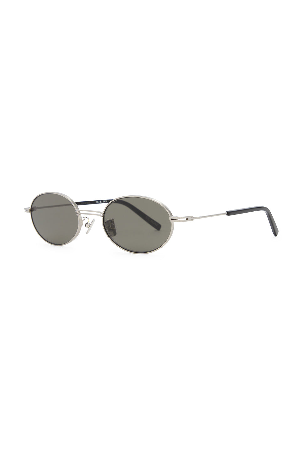 Fine Metal Oval Sunglasses