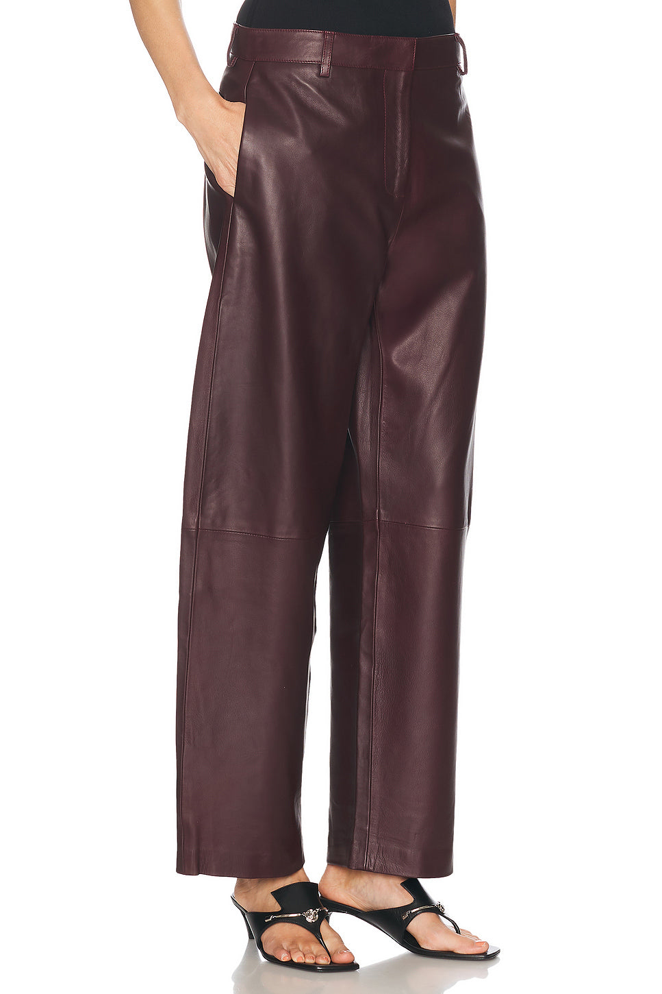Leather Balloon Pant