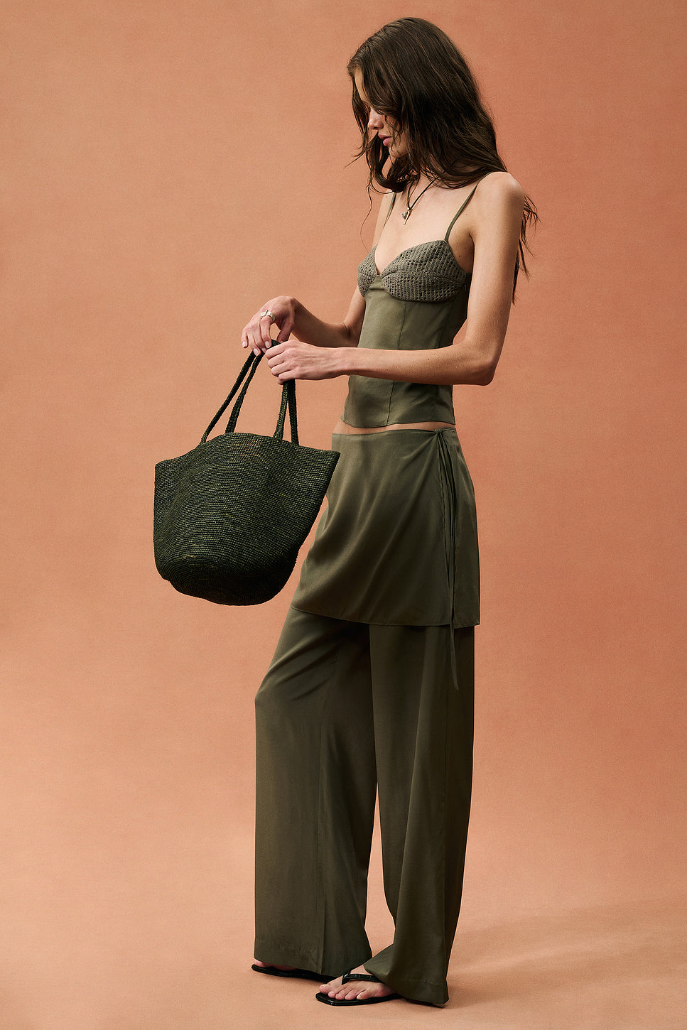 for FWRD Transparent Sarong Pant