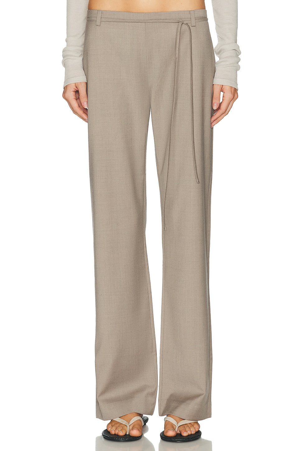 90's Wool Rouleau Minimal Pant