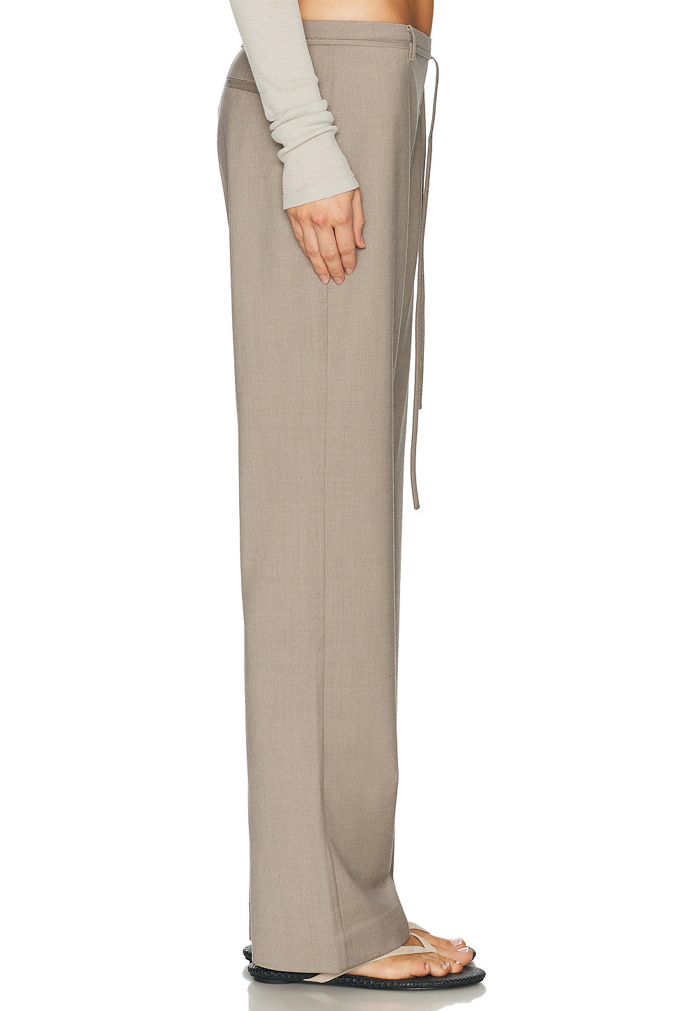 90's Wool Rouleau Minimal Pant
