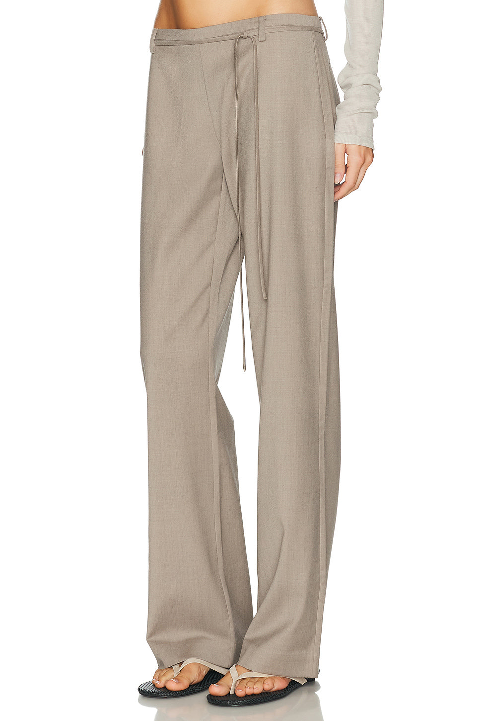 90's Wool Rouleau Minimal Pant