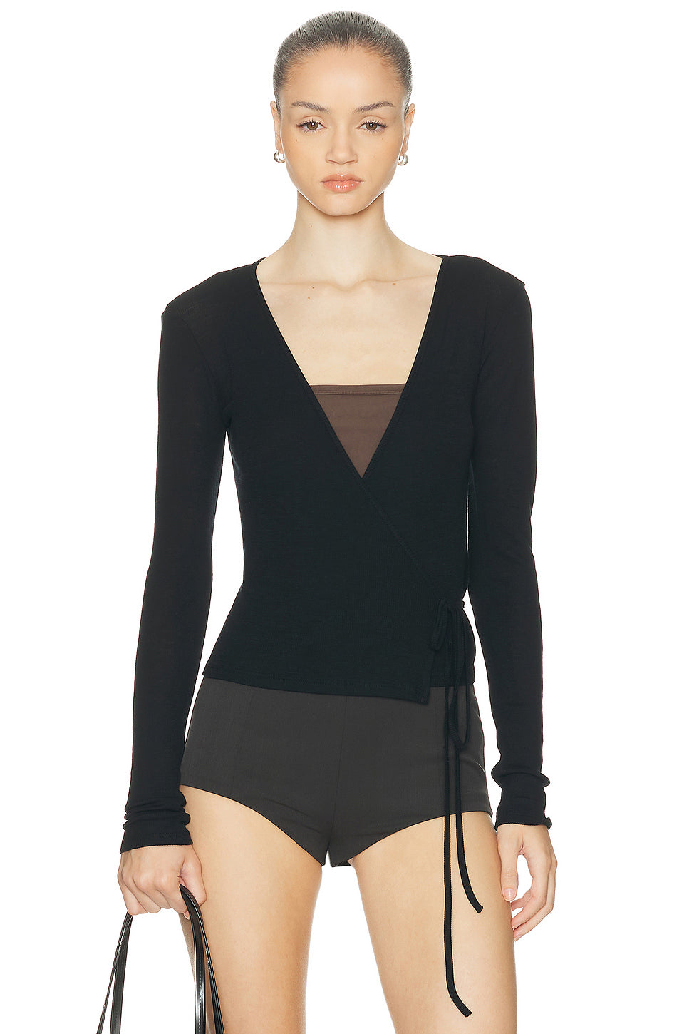 Baby Wool Wrap Top