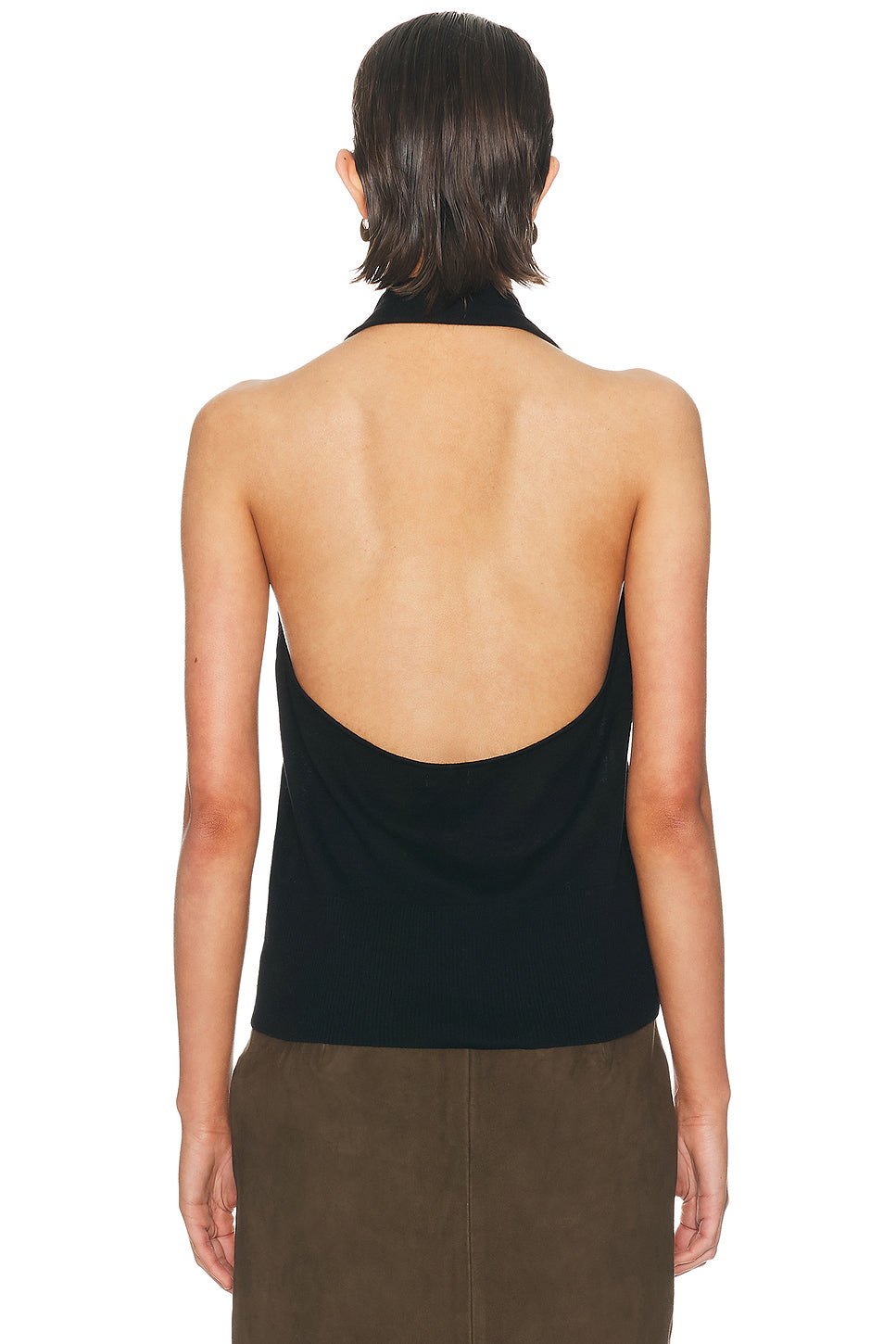 Fine Merino Halter Top