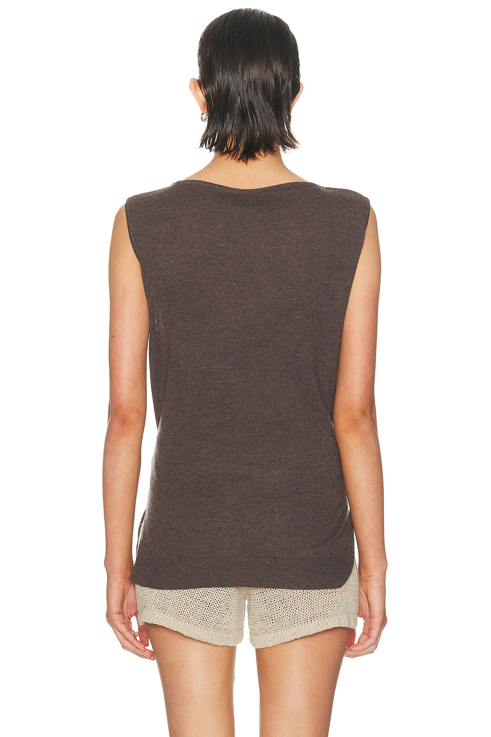 Fine Merino Tie Waist Top