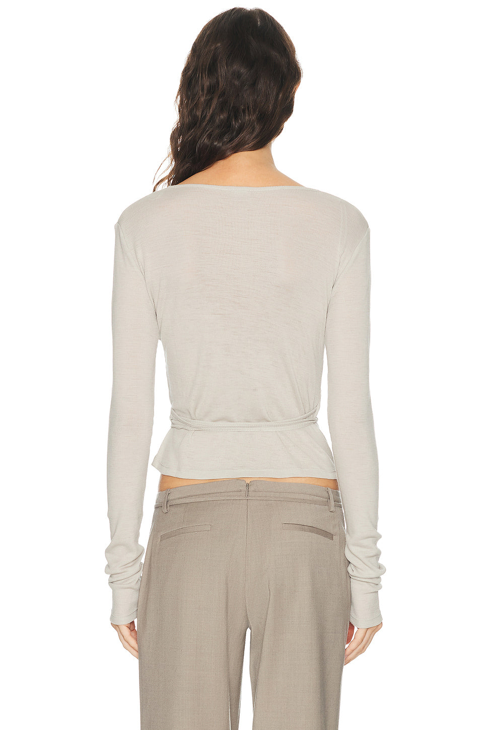 Baby Wool Wrap Top