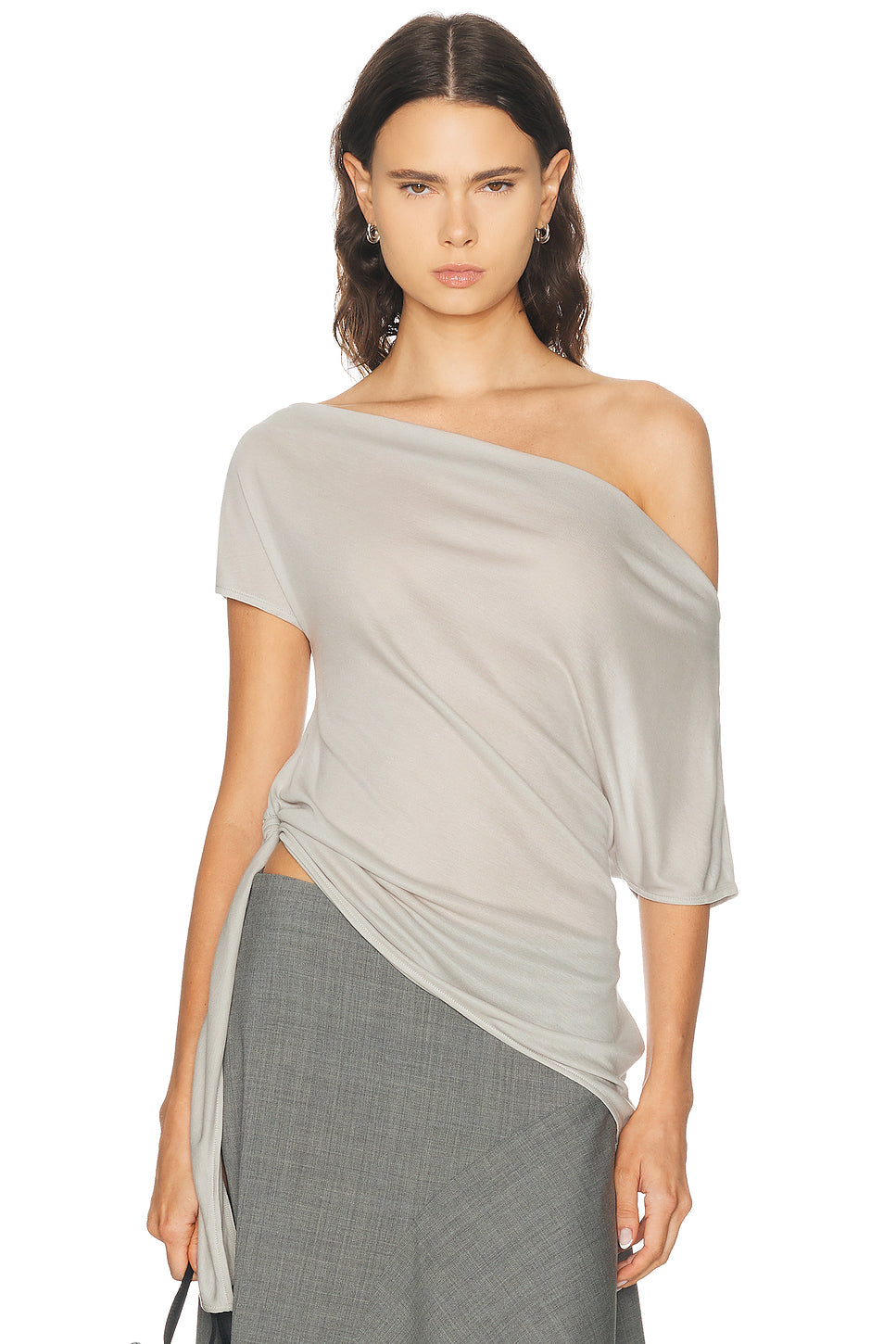 Fine Jersey Off Shoulder Top