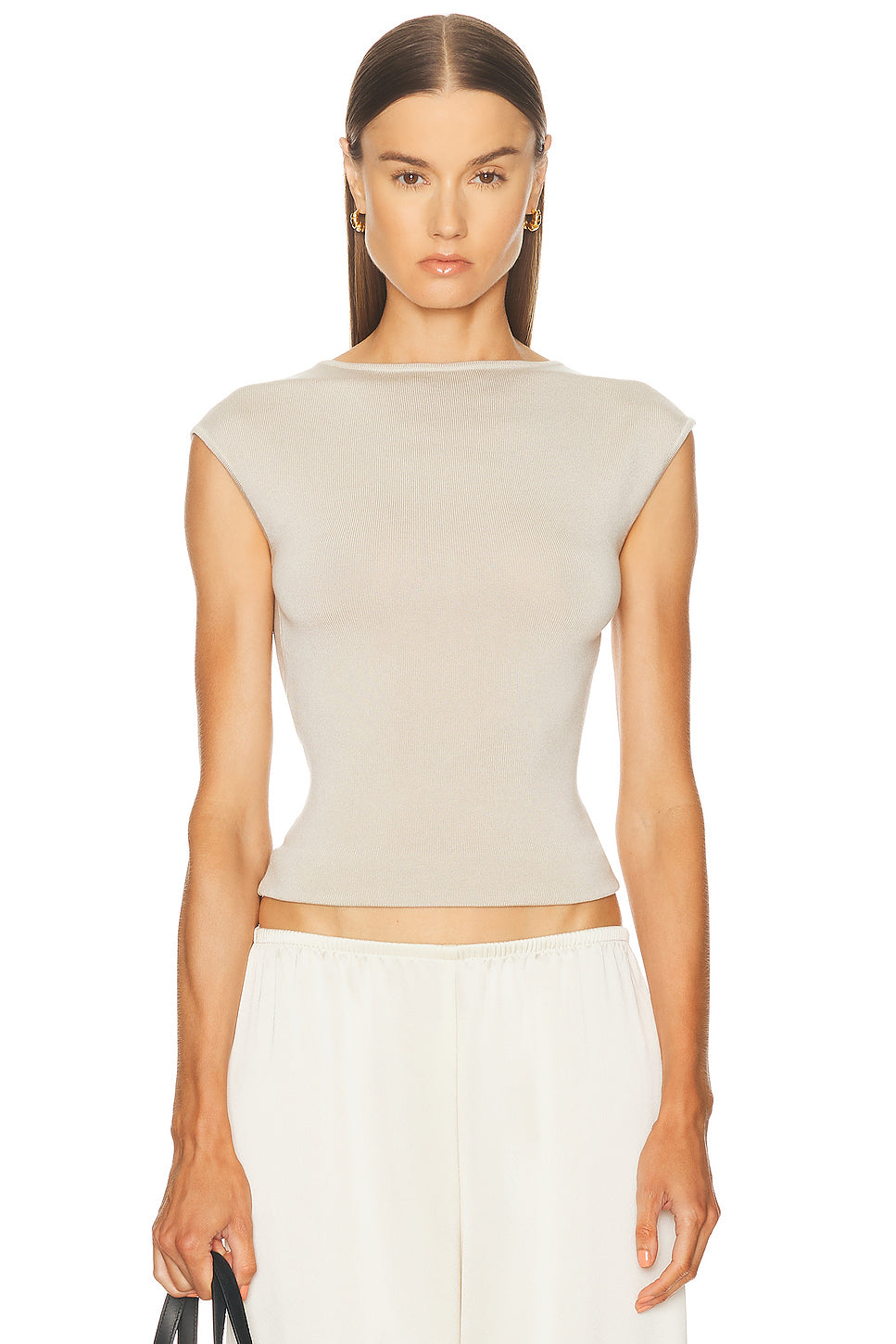 Sculpted Ballet Knit Top