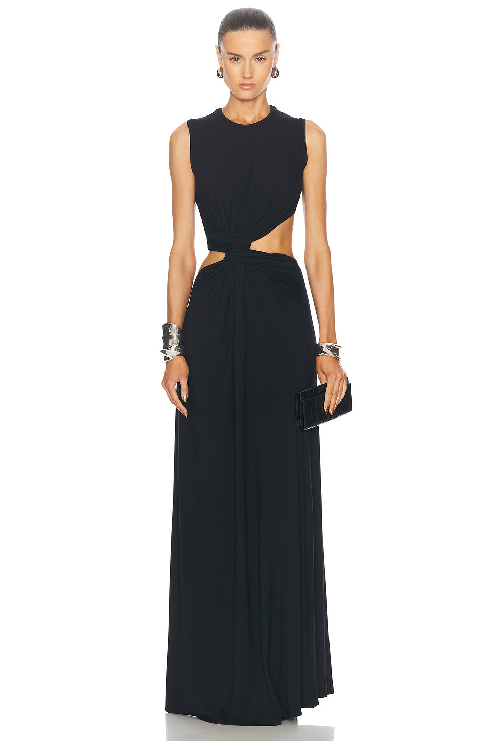 Twisted Cutout Maxi Dress