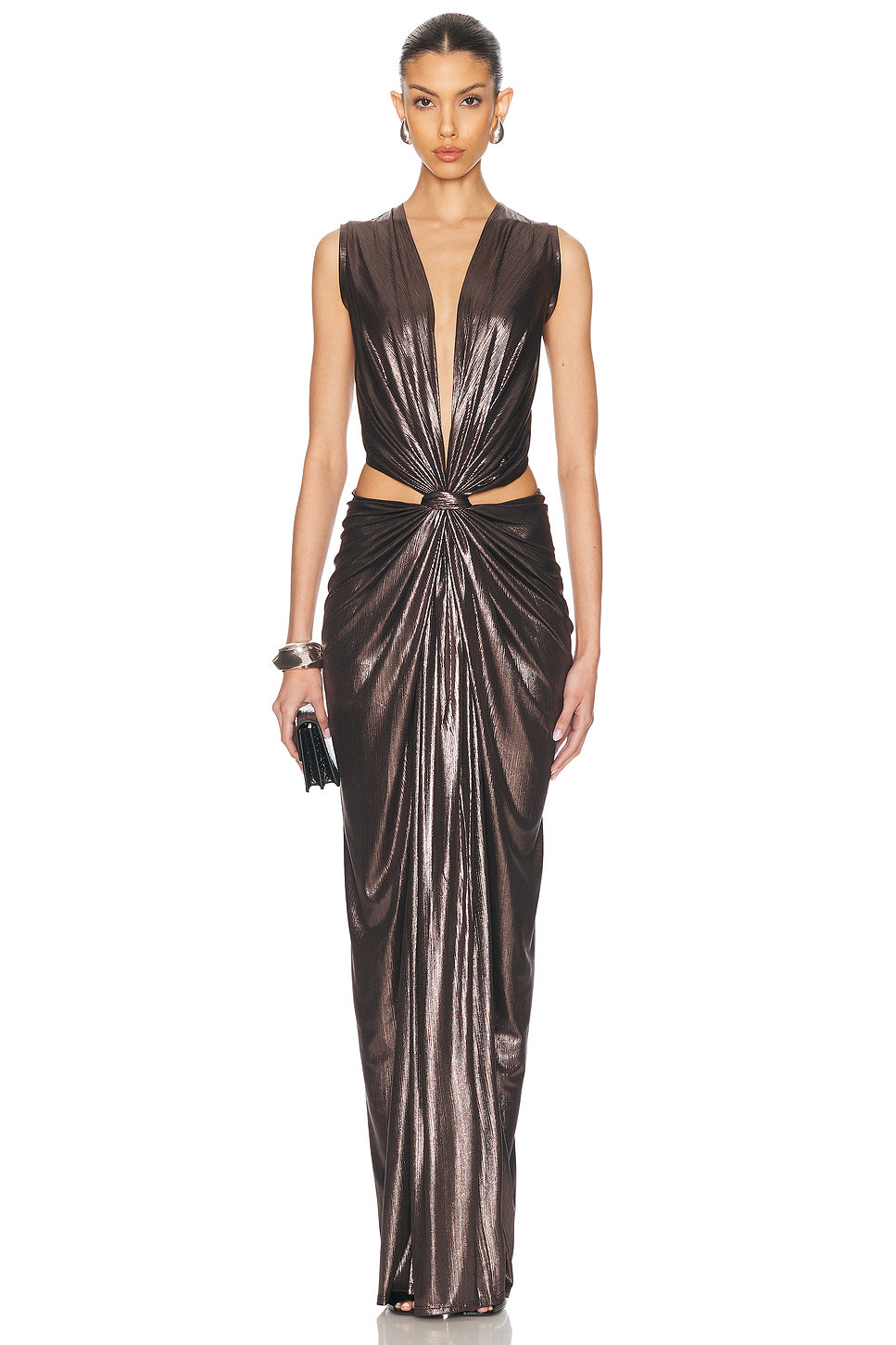 Floor Length Knot Dress